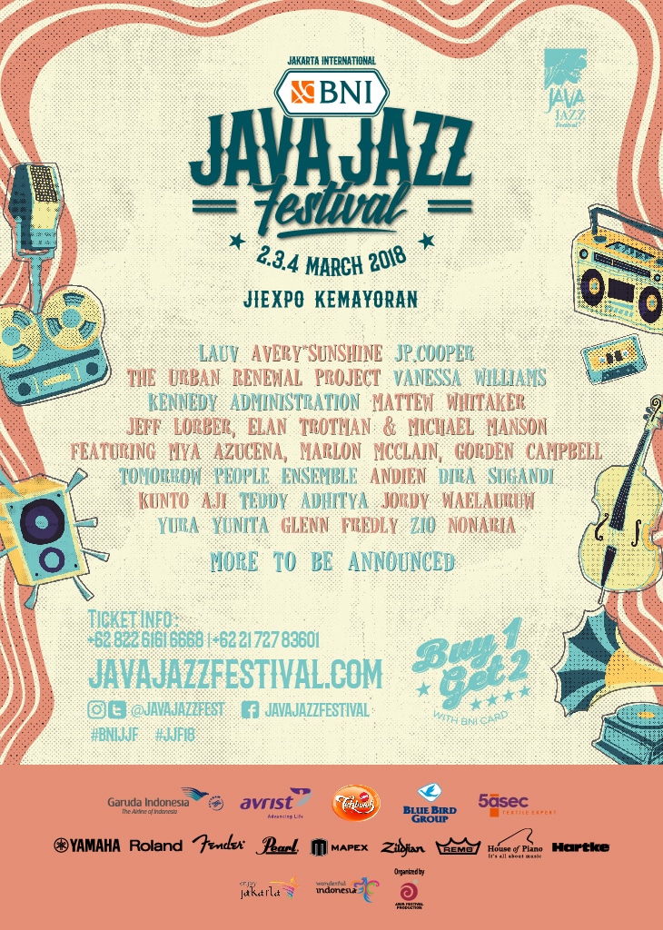 Java Jazz festival participants