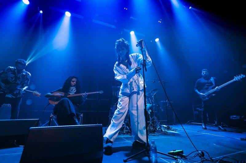 Sanam, sur la scène Pandora, au Tivoli. PHOTO LISANNE LENTINK